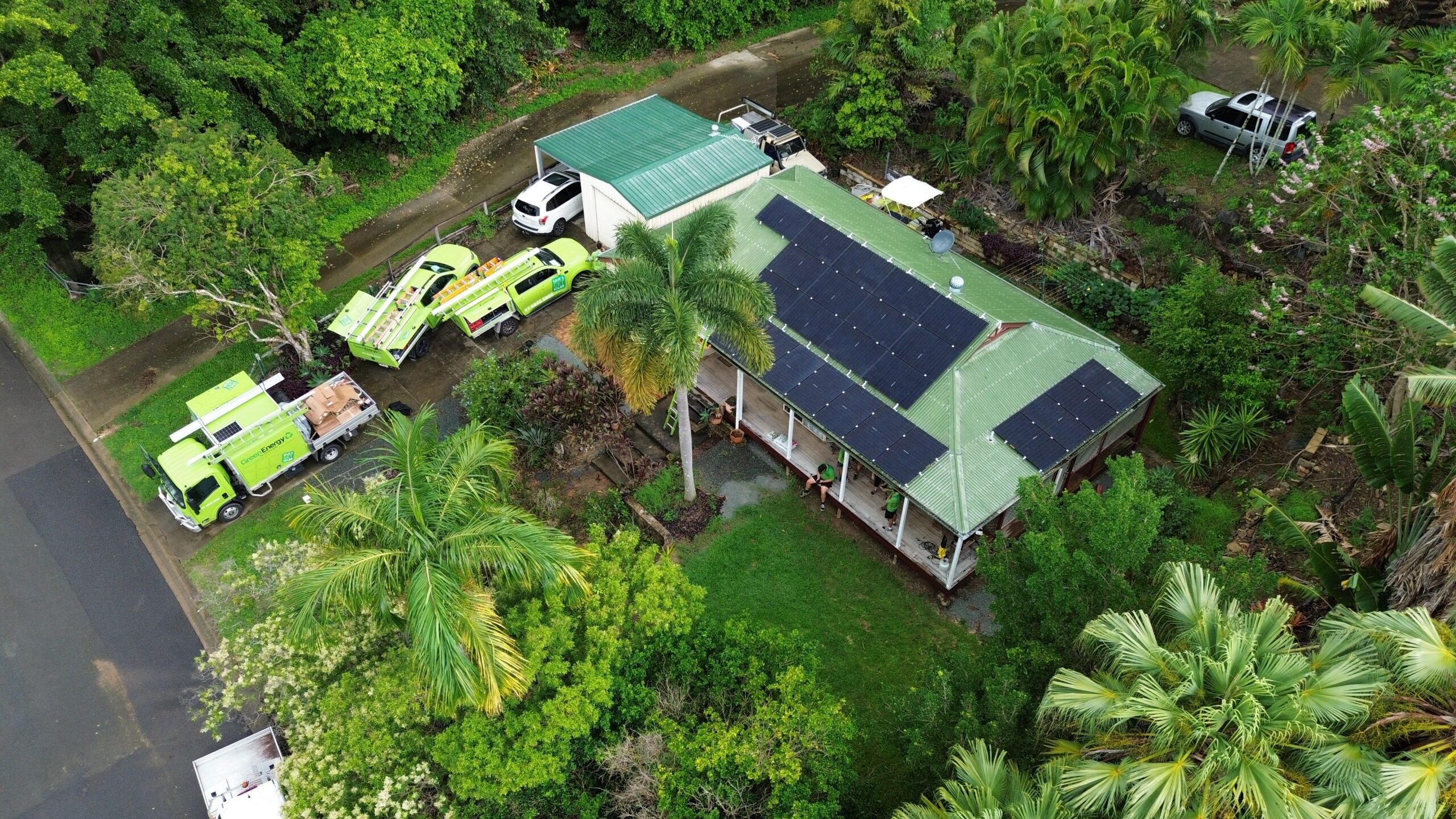 Adam Robins Solar Install scaled