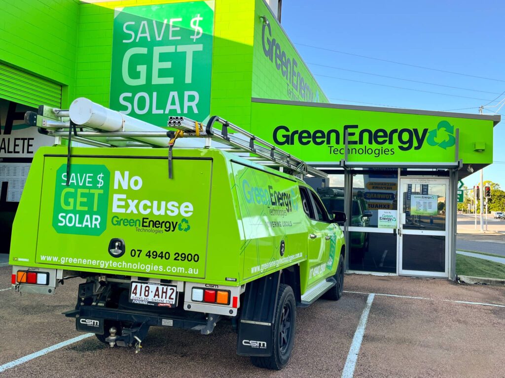 Green Energy Technologies Townsville Office. Unit 1/41 Charters Towers Rd, Hyde Park QLD 4812. Solar energy near me townsville.