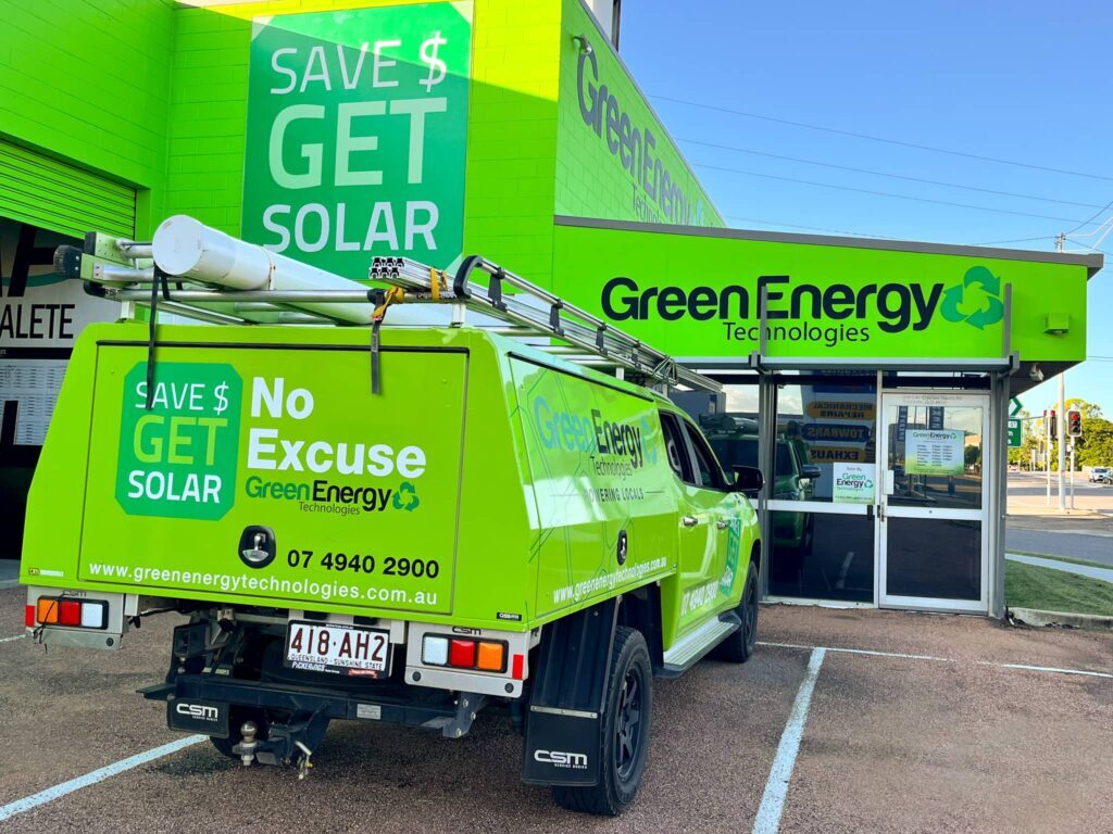 Green Energy Technologies Townsville Office. Unit 1/41 Charters Towers Rd, Hyde Park QLD 4812. Solar energy near me townsville.