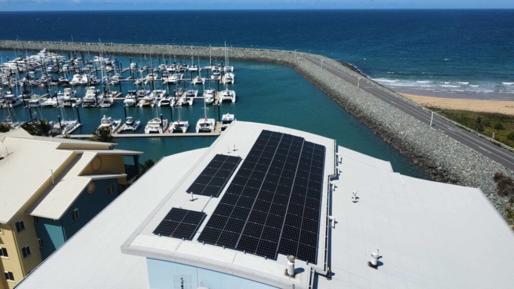 Green Energy Technologies commercial solar installation mackay solar power mackay