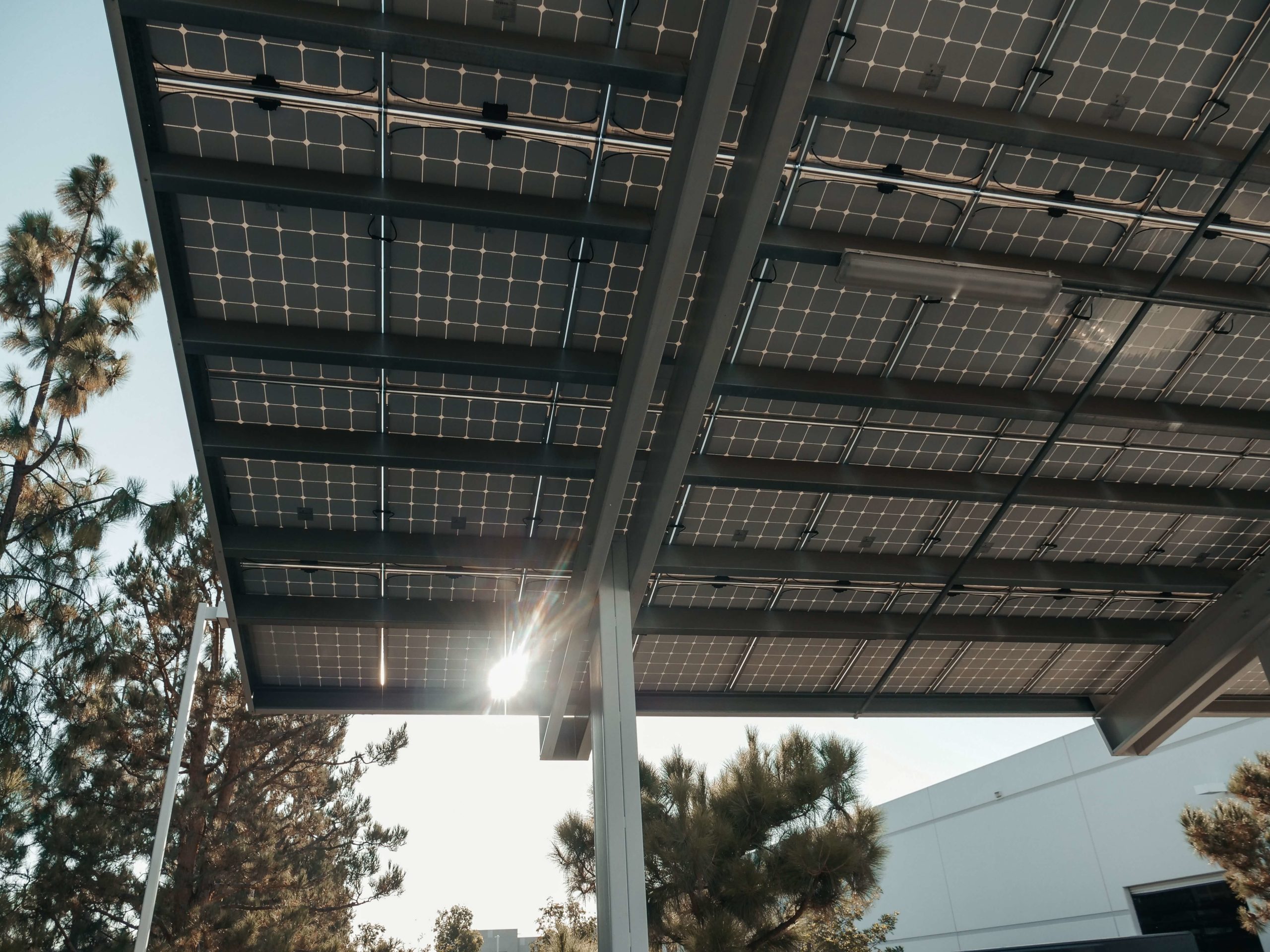 Green Energy Technologies Whitsundays Solar Panel from below