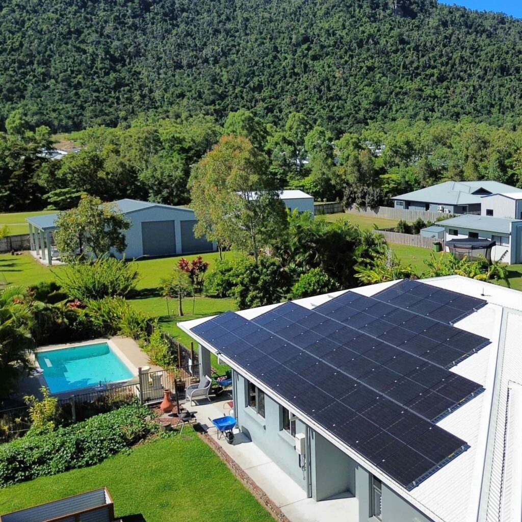 Green Energy Technologies Solar residential solar installation.