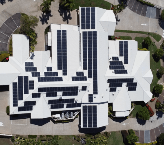 Morley's funeral home solar solution
